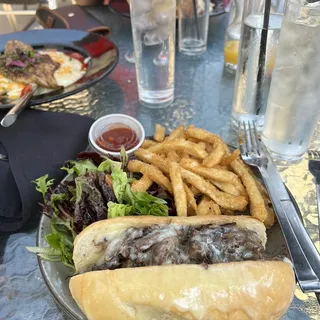 Oxtail Philly Sandwich Lunch