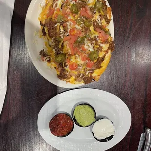 BBQ pulled pork nacho! Could feed 2 ppl. Omg was so good!!!