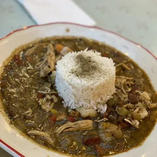 Gumbo was the only thing that tasted decent at this place