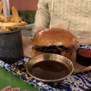 Lucille's BBQ BBQ Tri Tip Sandwich