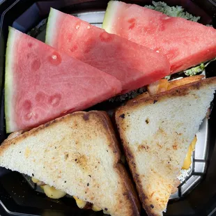 Mac N Cheese Ham Sandwich