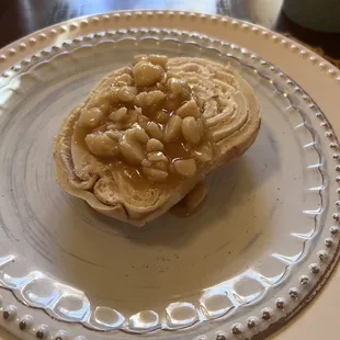 Breakfast pinwheel crepe