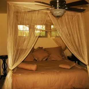 Enjoy this hide away of a bed in the Beate Suite