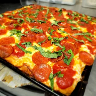 Nonna Pizza with Pepperoni!