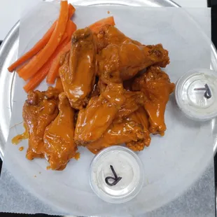 Buffalo wings.