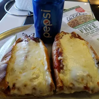 Eggplant Parmigiana Boat