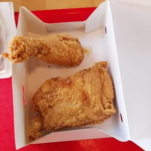 95 cent 2 piece chicken on Monday and Tuesday