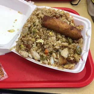 Boy this is good fried rice