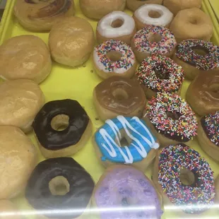 a variety of doughnuts