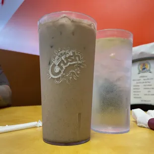 Horchata in an old Orange Crush cup. Doesn't get much better than this.