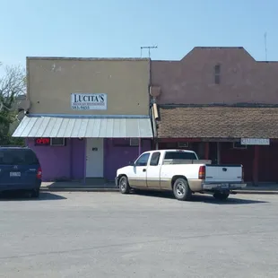 cars parked in a parking lot