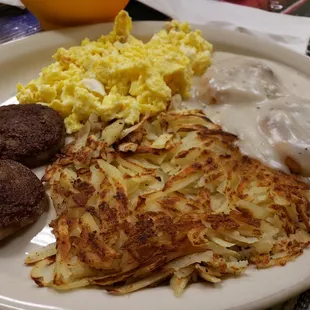 Biscuit and Gravy plate