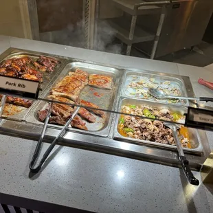 Seafood and Prok Rib