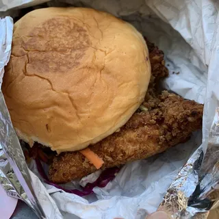 Katsu Chicken Sando Burger