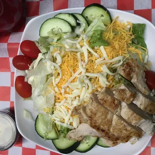 Grilled chicken salad