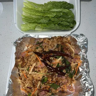 Nam Kao Tod (Crispy Rice Salad)