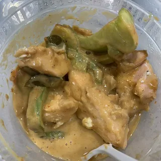 Panang Curry with Salmon Special