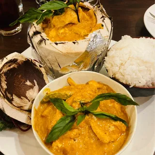 Seafood Coconut Curry Special