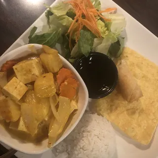 Yellow Curry Lunch