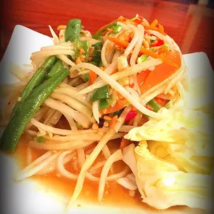 Green Papaya Salad.
