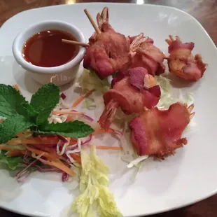 Bacon Wrapped Shrimps