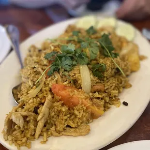 Pineapple friend rice