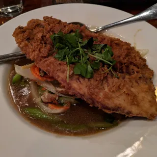 Fresh Ginger with Tilapia Filet Special