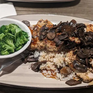 CAJUN Chicken dinner