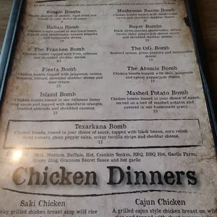 Chicken bombs! (Yes, please)