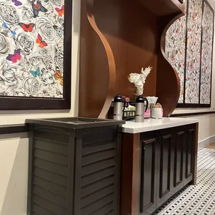 The beverage station