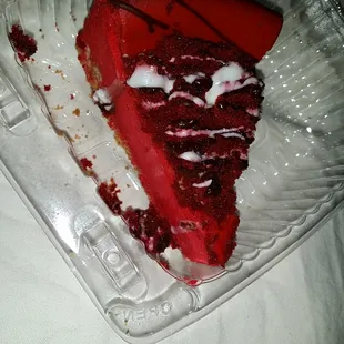 Red Velvet Cheesecake, delish...