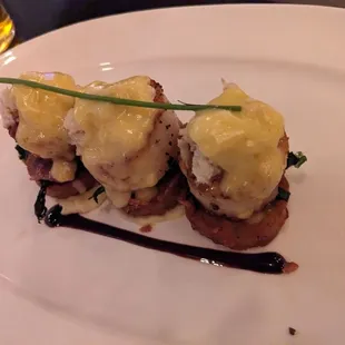 Scallops Benedict