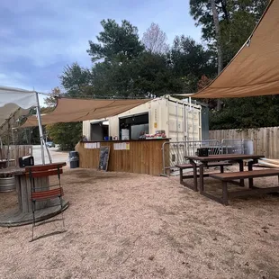 Patio bar