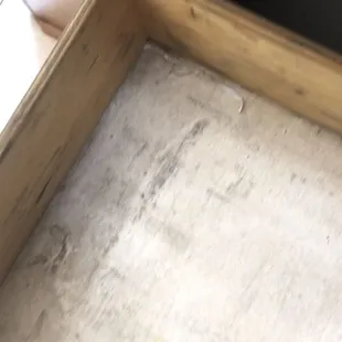 Kitchen drawer.  Wow! And they charged us almost $900 for THREE nights!????  So filthy!