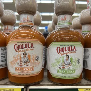 Cholula wing sauce