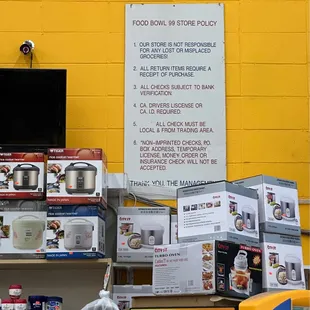 Store Policy