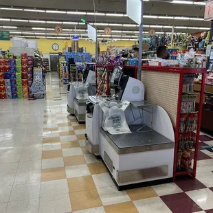 They have self serve registers