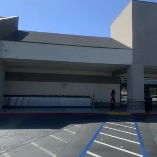 Pharmacy sign is gone