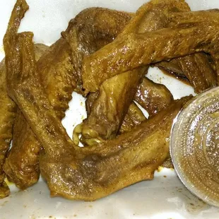 Brined Duck Wings