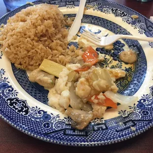 Moo Goo Gai Pan ( ate some)