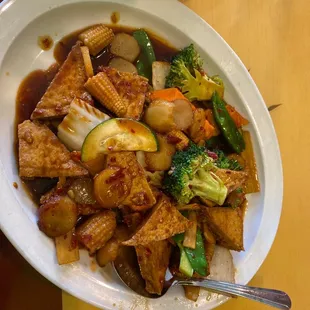 Home Style Tofu dish (without mushrooms)