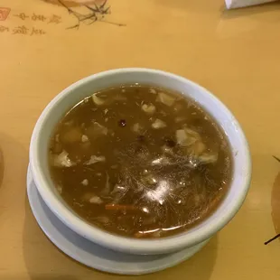 Hot and sour soup