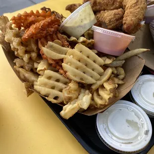 WAFFLE FRIES