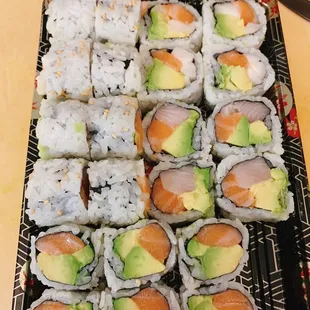 sushi and sashimi, sashimi, food, sushi