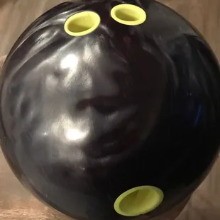 Nick drilled ball. Perfect.
