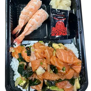 Salmon Poke Combo