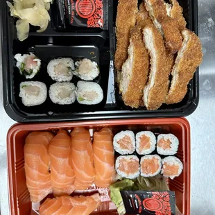 Sushi &amp; Chicken Katsu Combo