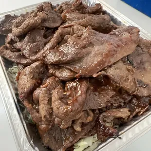 Catering teriyaki Beef