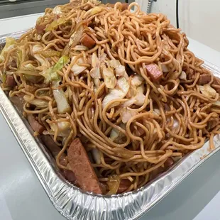 Spam Fried Noodle