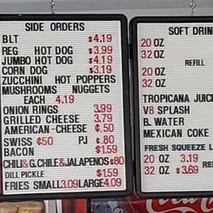 1/3/21 menu and pricing